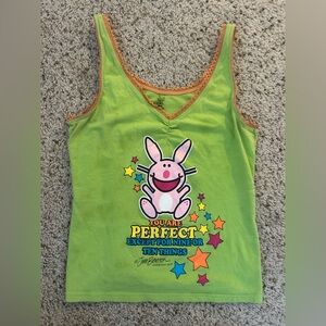 Happy bunny jim Benton y2k vintage tank